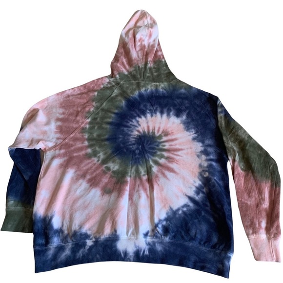 Women’s Old Navy Vintage tie dye hoodie medium - Picture 3 of 9